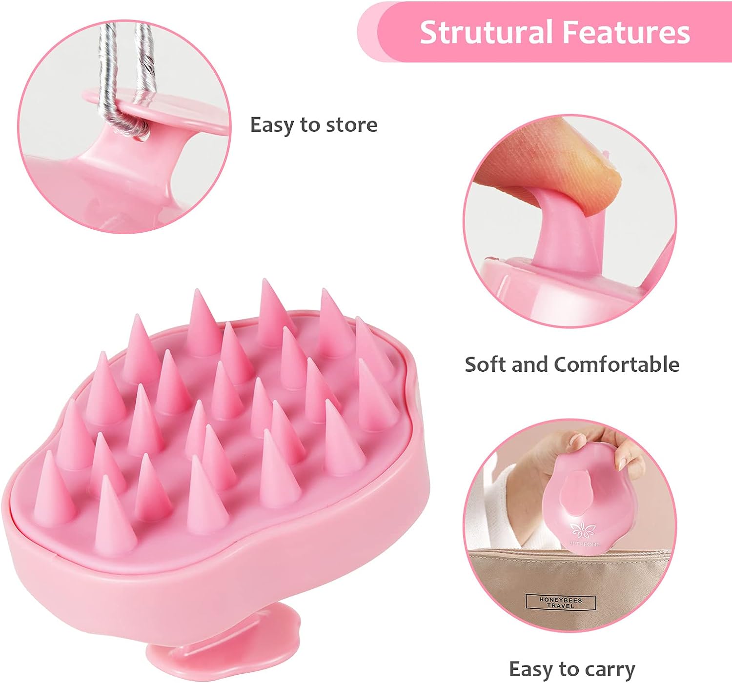 Hair Scalp Massager, Shampoo Brush, Pets Hair Care Tool Hair Scalp Massager, Shampoo Brush, Pets Hair Care Tool